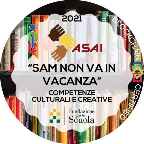 Badge competenze culturali e creative scuola media Pertini